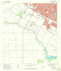 Oso Creek NW 1968 topographic map thumbnail
