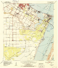 Oso Creek 1951 topographic map thumbnail