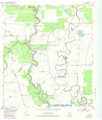 Otey 1953 topographic map preview