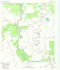 Otey 1953 topographic map preview