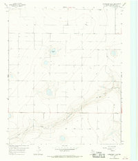 Overstreet Lake 1966 topographic map thumbnail