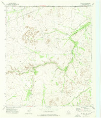 Owl Hills 1973 topographic map preview