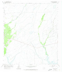 Oyster Bayou 1961 topographic map thumbnail