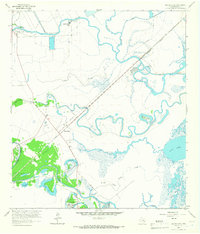 Oyster Creek 1963 topographic map thumbnail