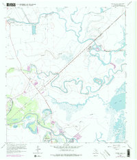 Oyster Creek 1963 topographic map thumbnail