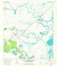 Oyster Creek 1963 topographic map thumbnail