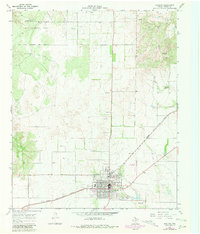Paducah 1967 topographic map thumbnail