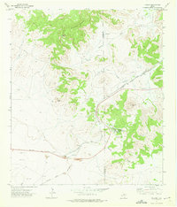 Paisano 1972 topographic map preview