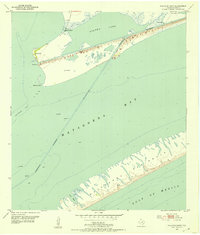 Palacios Point 1952 topographic map thumbnail