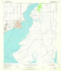 Palacios 1952 topographic map preview
