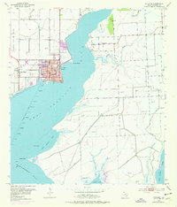 Palacios 1952 topographic map thumbnail