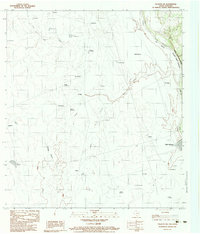 Palafox SW 1983 topographic map thumbnail