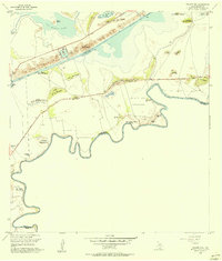 Palmito Hill 1955 topographic map thumbnail