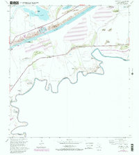 Palmito Hill 1955 topographic map thumbnail