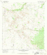 Palomas Ranch NW 1968 topographic map thumbnail