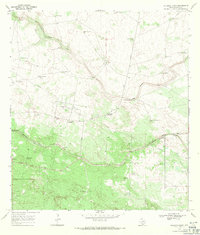 Palomas Ranch 1968 topographic map thumbnail