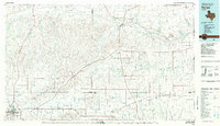 Pampa 1982 topographic map thumbnail