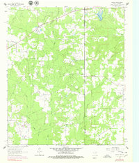 Panola 1962 topographic map thumbnail