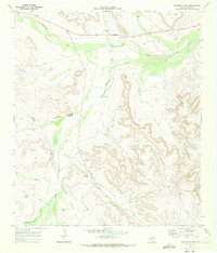Panther Bluff 1970 topographic map thumbnail