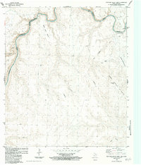 Panther Gulch East 1983 topographic map thumbnail