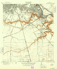 Park Place 1922 topographic map thumbnail