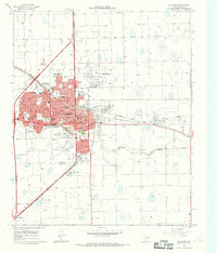 Plainview 1965 topographic map thumbnail