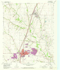 Plano 1960 topographic map thumbnail