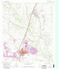 Plano 1960 topographic map preview