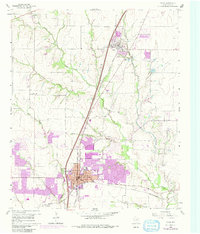 Plano 1960 topographic map preview