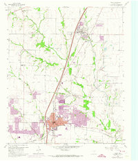 Plano 1960 topographic map preview
