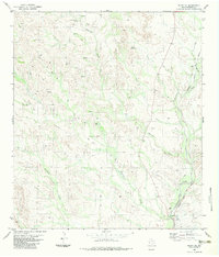 Plata NE 1983 topographic map preview