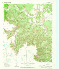 Pleasant Creek 1963 topographic map thumbnail