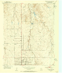 Pleasant Valley 1953 topographic map thumbnail