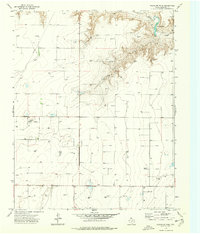 Pleasure Pond 1974 topographic map thumbnail