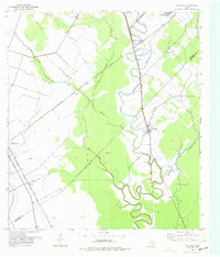 Pledger 1952 topographic map thumbnail