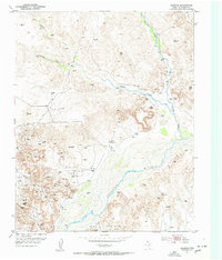 Plemons 1953 topographic map thumbnail