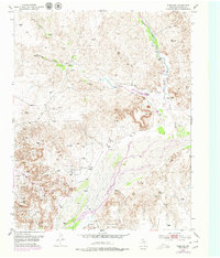 Plemons 1953 topographic map thumbnail