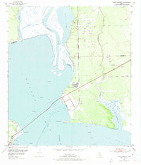 Point Comfort 1952 topographic map thumbnail