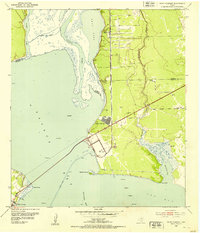 Point Comfort 1952 topographic map thumbnail