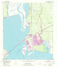 Point Comfort 1952 topographic map thumbnail