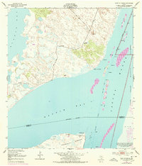 Point of Rocks 1951 topographic map preview