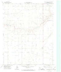 Pollard Creek NW 1972 topographic map thumbnail