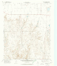 Pollard Creek 1972 topographic map thumbnail