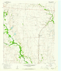 Ponder 1959 topographic map thumbnail