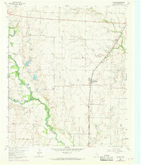 Ponder 1959 topographic map thumbnail