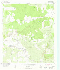 Pontotoc 1955 topographic map thumbnail