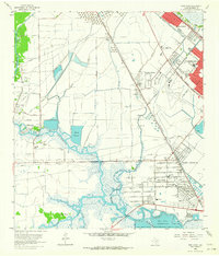 Port Acres 1962 topographic map thumbnail
