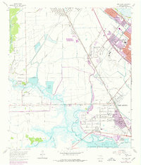 Port Acres 1962 topographic map thumbnail