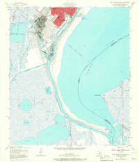Port Arthur South 1957 topographic map preview