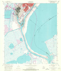 Port Arthur South 1957 topographic map preview
